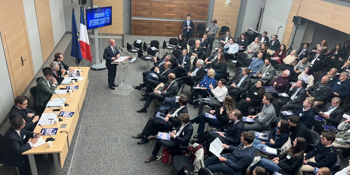 À l’Assemblée, Éric Ciotti fait rimer épargne, héritage et union des droites