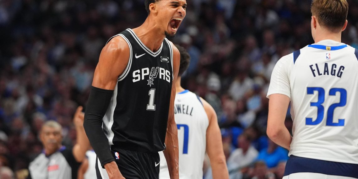 Basketball : Victor Wembanyama vainqueur étincelant à Dallas pour son retour en NBA