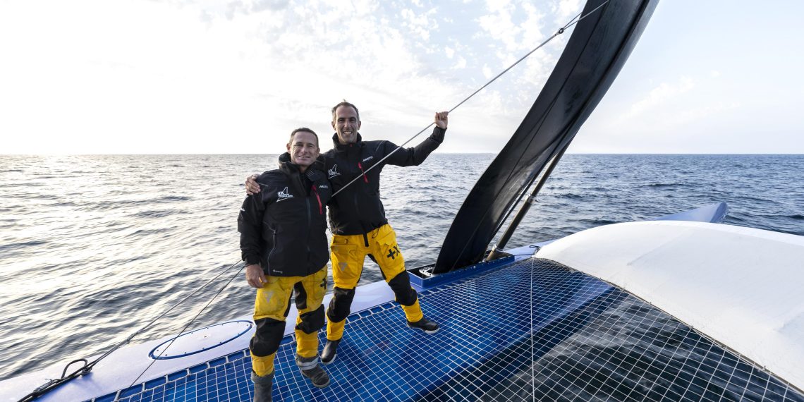 Transat Café L’Or : à toute vitesse sur un bateau volant