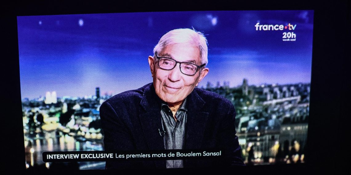 Prix Sakharov : Boualem Sansal dément s’être opposé à la démarche du RN