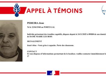 Indre-et-Loire : Les gendarmes lancent un appel à témoins pour retrouver un septuagénaire