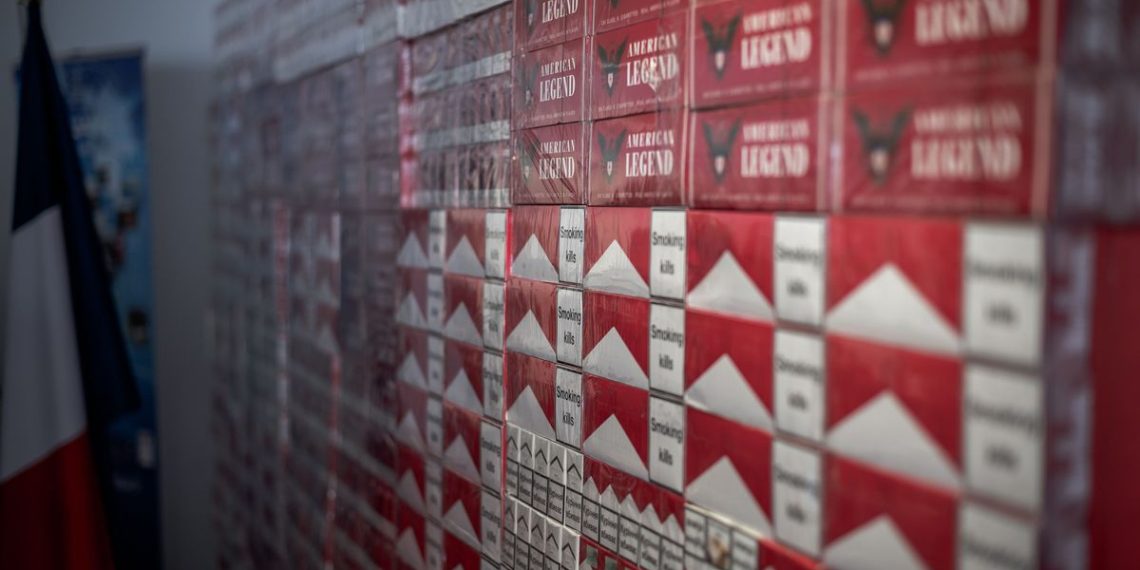 Aude : Un homme arrêté avec une tonne de cigarettes contrefaites condamné à un an de prison