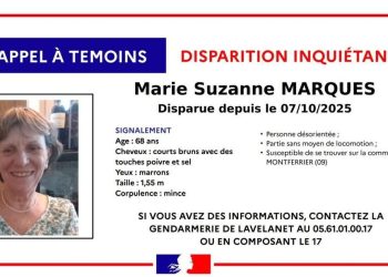 Ariège : Information judiciaire ouverte après la disparition de Marie-Suzanne, atteinte d’Alzheimer
