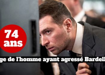 L’homme qui a agressé Jordan Bardella a 74 ans !