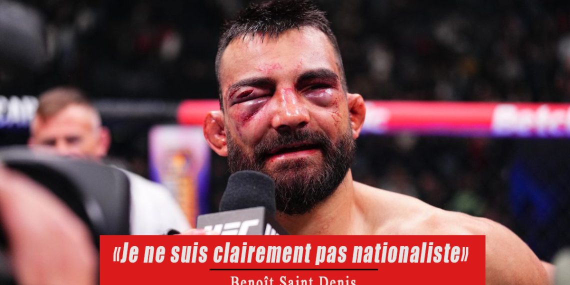 Benoît Saint Denis : “Je ne suis clairement pas nationaliste !”