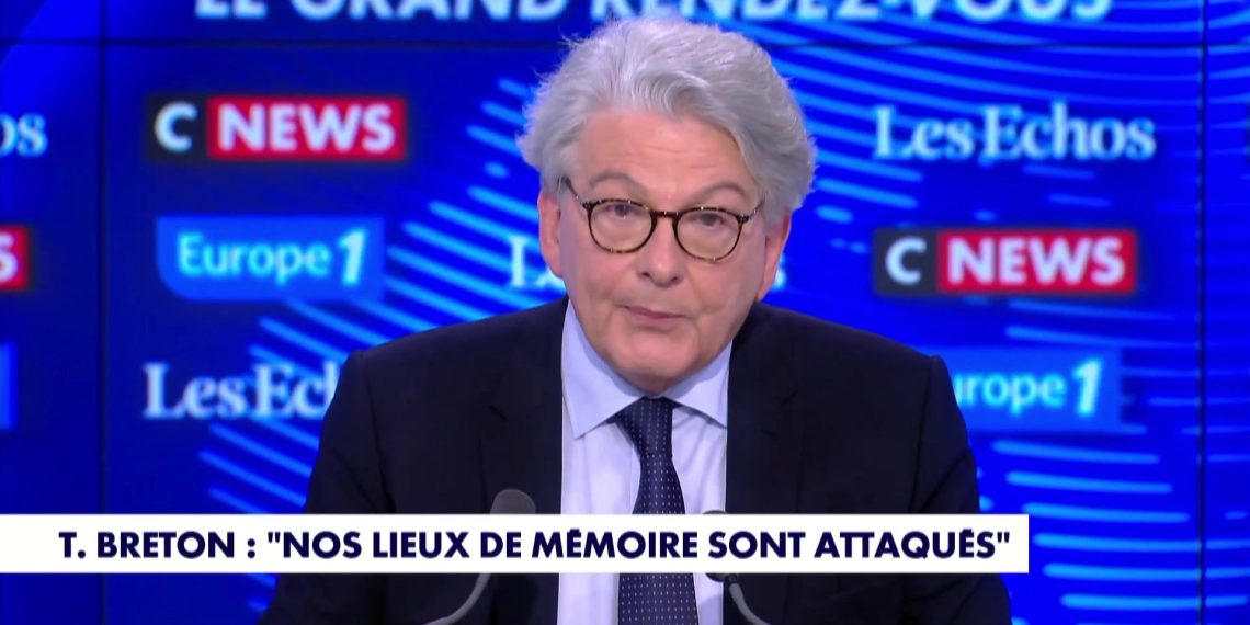 Casse au Louvre : «Nos lieux de mémoire sont attaqués», déplore Thierry Breton