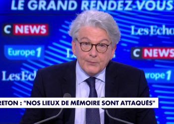 Casse au Louvre : «Nos lieux de mémoire sont attaqués», déplore Thierry Breton
