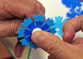 Le Bleuet de France, l’organisation qui accompagne les soldats blessés depuis la fin de la Première Guerre mondiale, célèbre ses 100 ans