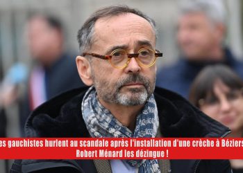 Des gauchistes hurlent au scandale après l’installation d’une crèche à Béziers : Robert Ménard les dézingue !