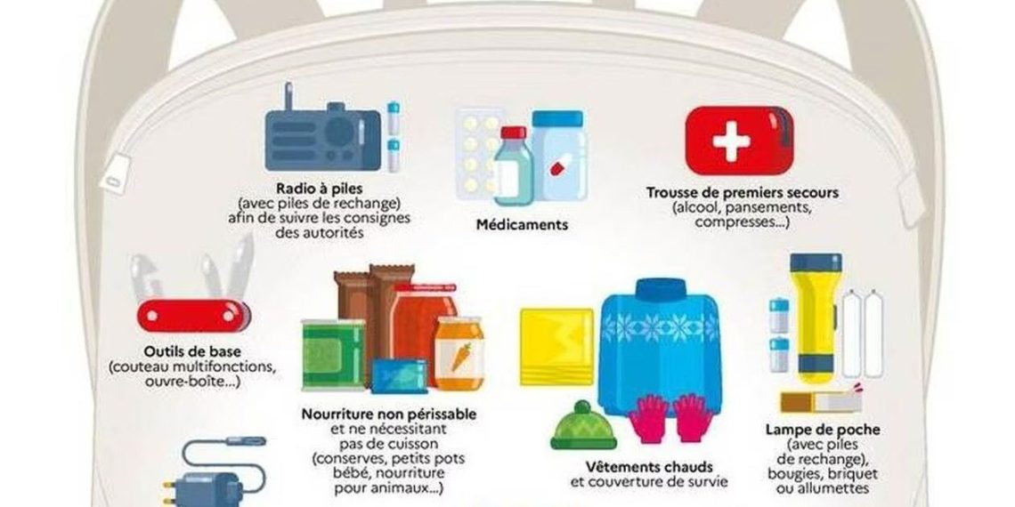 Guerre, catastrophe naturelle… Le gouvernement présente officiellement le kit de survie «Tous responsables»