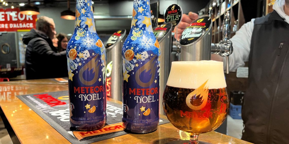 «On va en écouler 8.000 litres» : la bière de Noël est de retour en Alsace