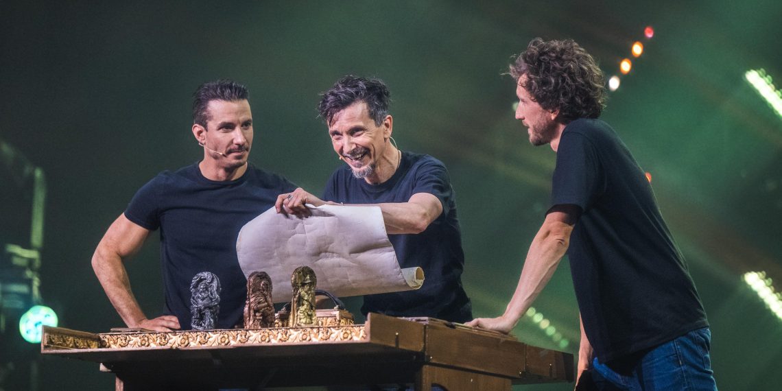 Ferrari, Tsamère, Lecaplain : que vaut le spectacle du trio d’humoristes ?