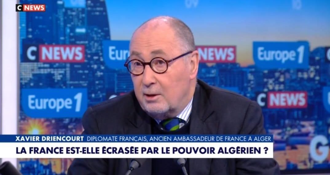 Crise diplomatique : «Le discours anti-français est le carburant du régime algérien», souligne Xavier Driencourt